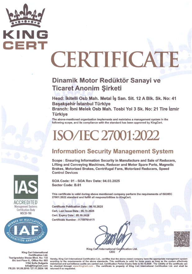 ISO/IEC 27001:2022